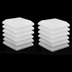 Marque Generique 12 Pièces Arrêt Sonore Panneau De Mousse Acoustique Panneau D'insono...