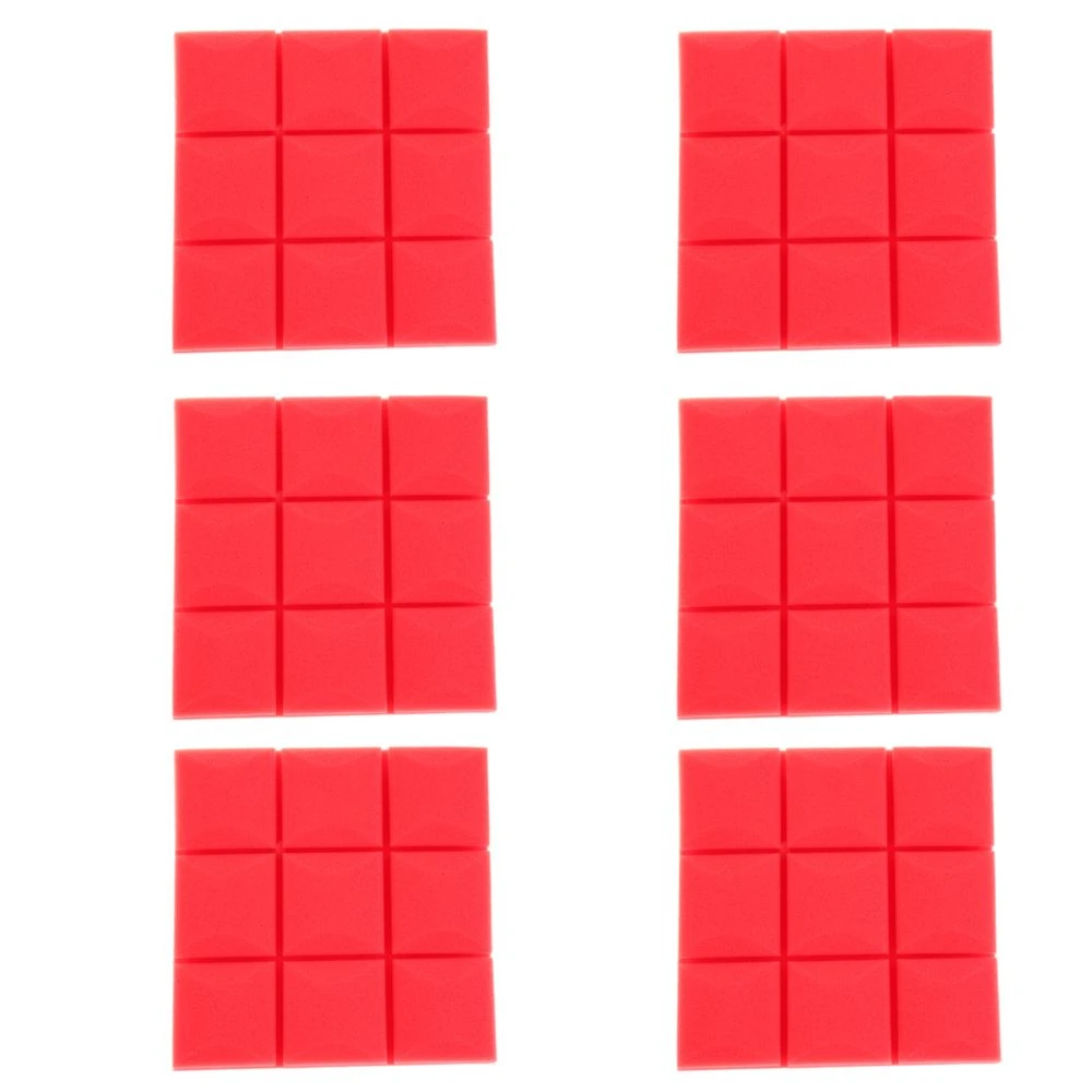 Marque Generique 6pcs Panneaux Acoustiques D'absorption Acoustique De Mousse De Cale Po... - Image 4