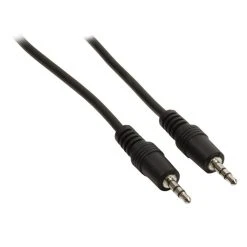 ANSELL Câble Audio Jack 3,5 Mm Stéréo Mâle Vers Jack 3,5 Mm Mâle 3 M Noi...