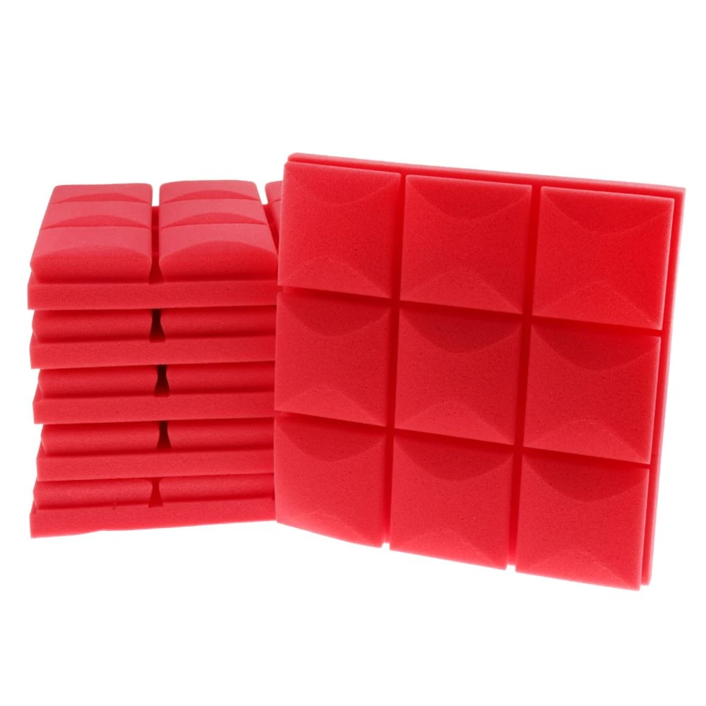 Marque Generique Mousse D'insonorisation De Studio De Panneau De Mousse D'absorption De...