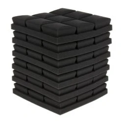 Marque Generique 6pcs Panneaux Acoustiques D'absorption Acoustique De Mousse De Cale Po...