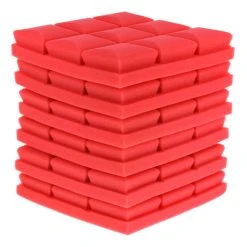 Marque Generique 6pcs Panneaux Acoustiques D'absorption Acoustique De Mousse De Cale Po...