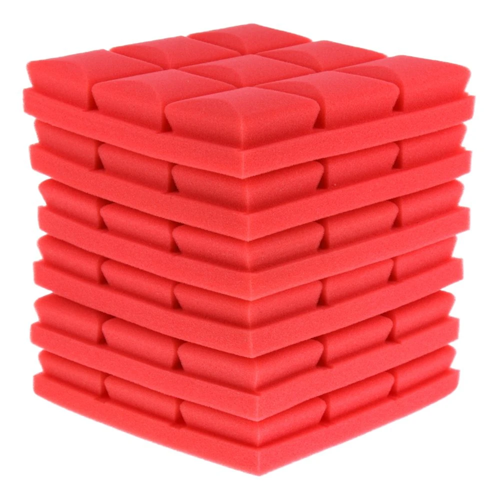 Marque Generique 6pcs Panneaux Acoustiques D'absorption Acoustique De Mousse De Cale Po...