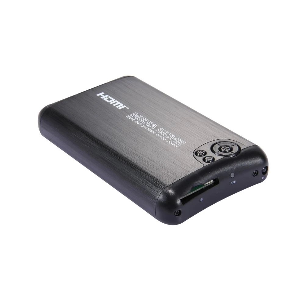 Wewoo Passerelle Multimédia Lecteur Shell HD En Aluminium Full 1080p Avec T... - Image 2