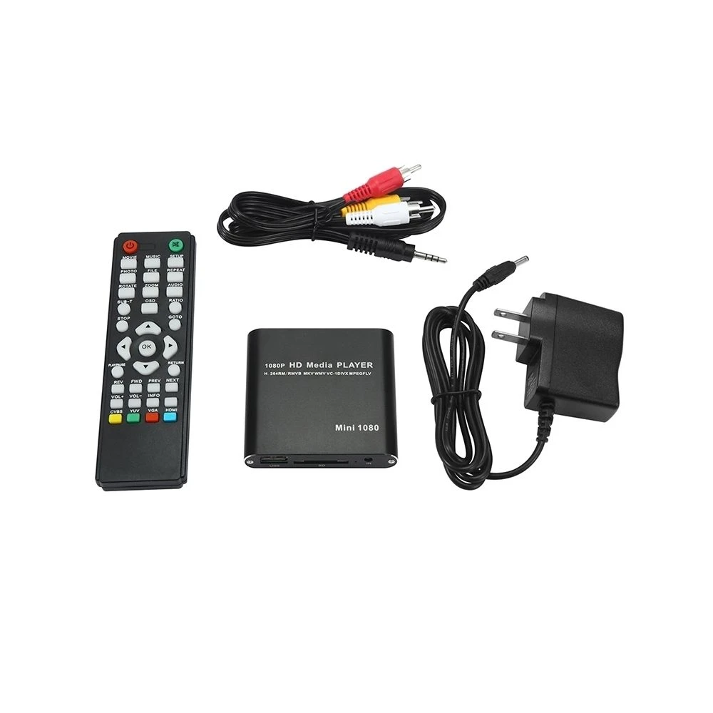 Wewoo Passerelle Multimédia MINI 1080P Full HD Media USB HDD Boîtier De Le... - Image 4