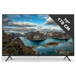 Metz Téléviseur 70" 4K UHD LED 50Hz HDR10 Android TV Wi-Fi HDMI USB Noir