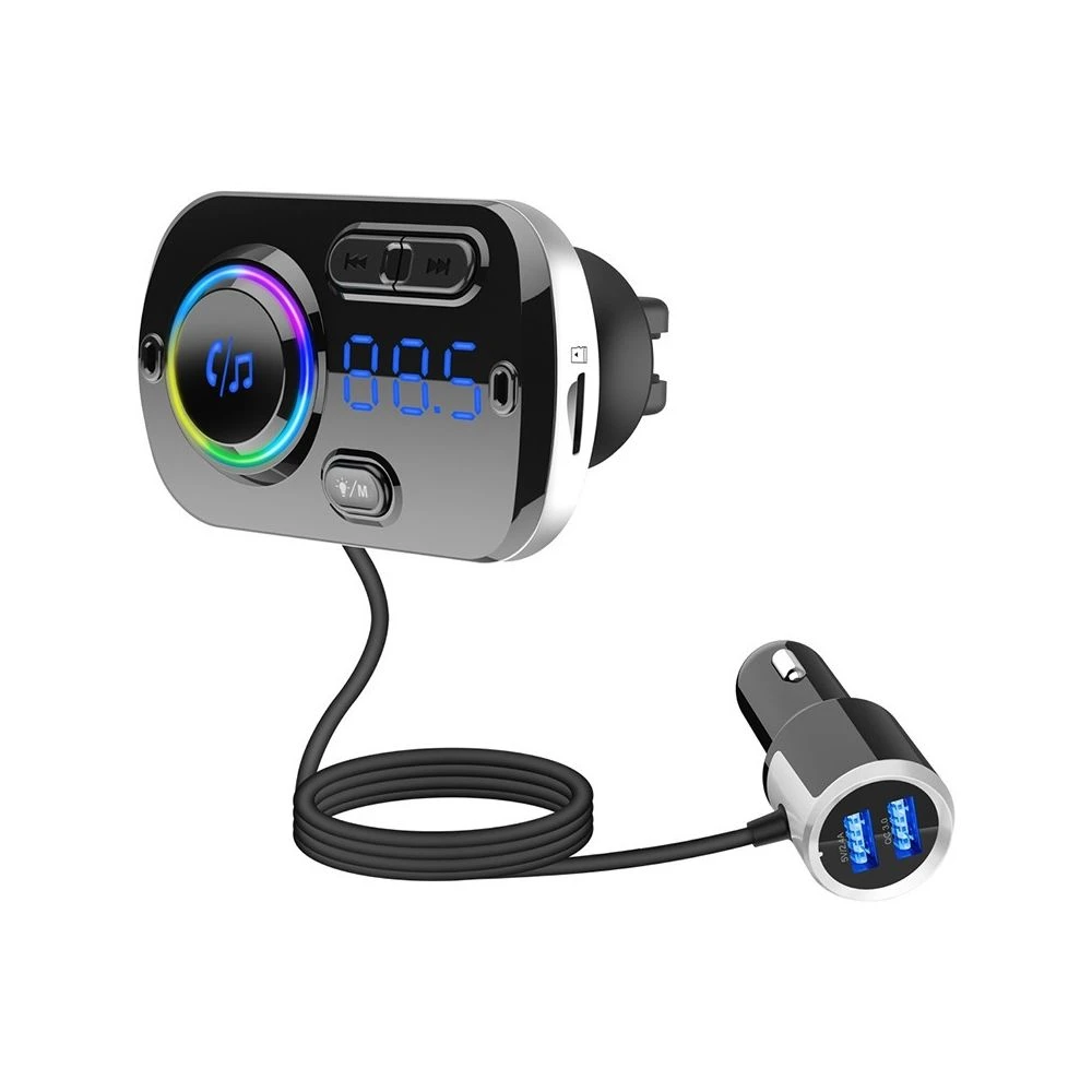 Wewoo Transmetteur FM Auto BC49BQ Récepteur Radio Numérique De Voiture Blu... - Image 2