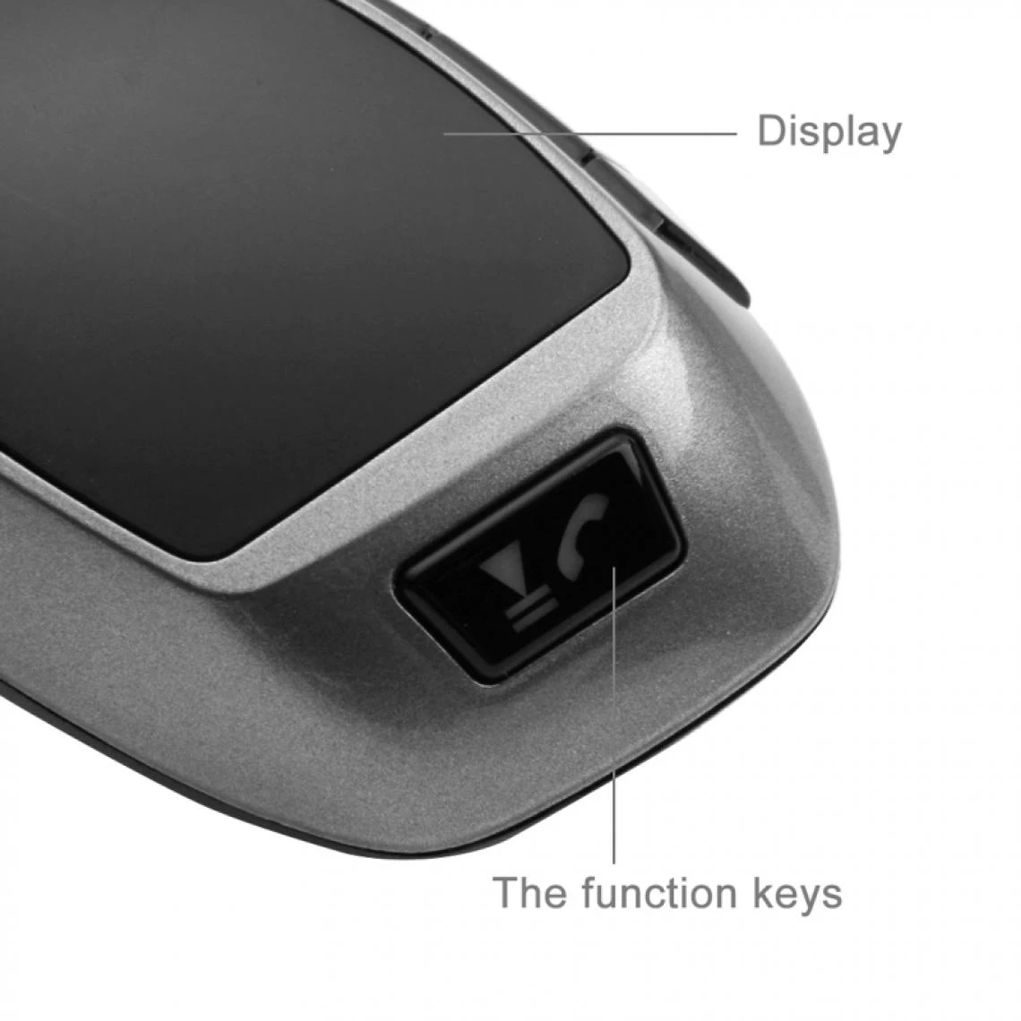 Wewoo Transmetteur FM Auto Pour IPhone, Samsung, Sony, MP3, Carte Micro SD D... – Image 5