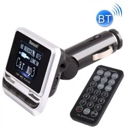 Wewoo Transmetteur FM Auto Voiture Bluetooth Avec Télécommande, Support US...