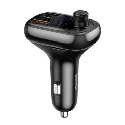 Transmetteur FM Bluetooth Chargeur Multiports Boutons ?Baseus S-13 Noi...