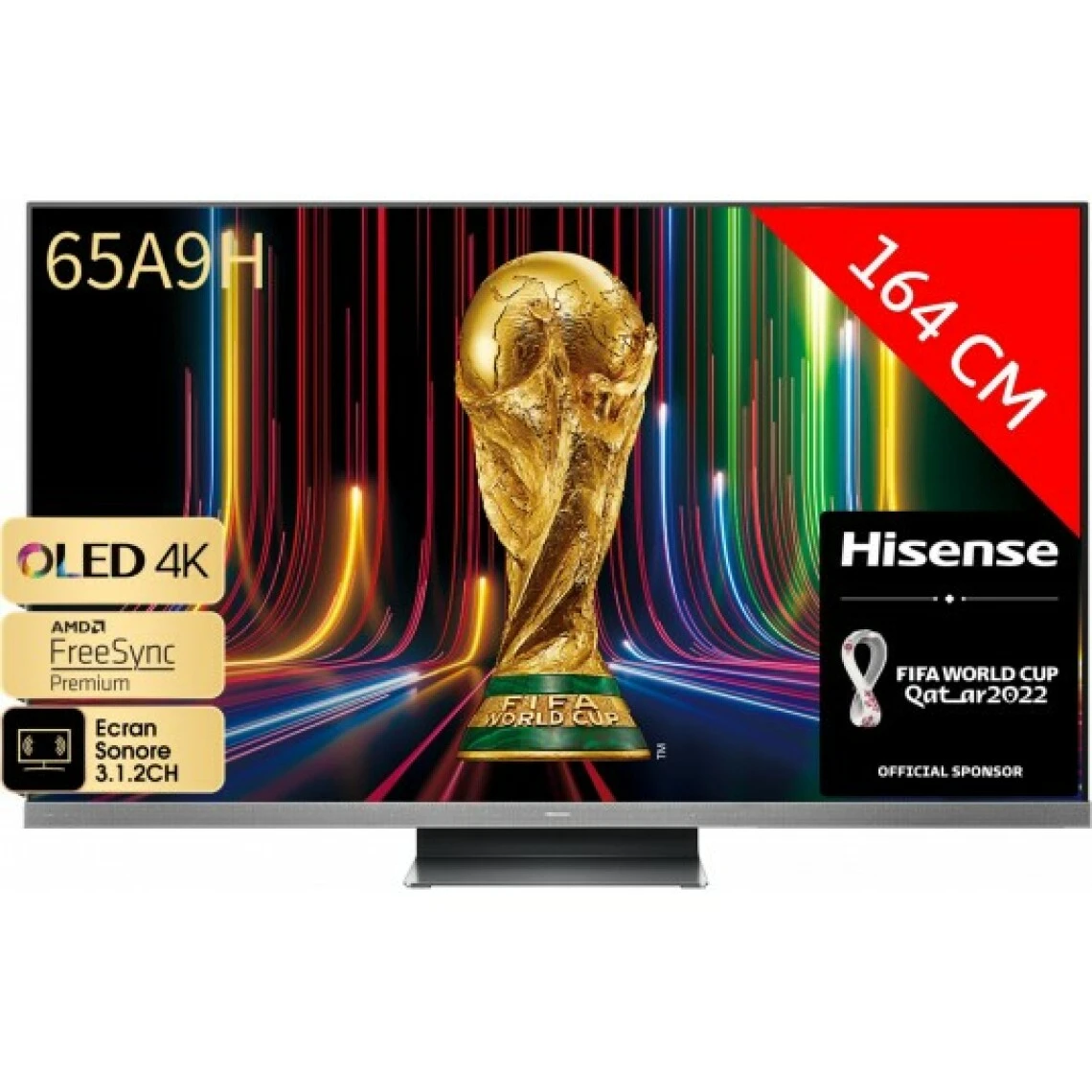 HISENSE TV OLED 4K 164 Cm 65A9H