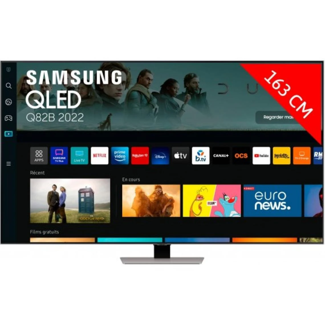 Samsung TV QLED 4K 165 Cm QE65Q82B